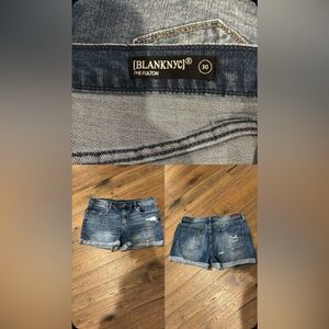 BLANKNYC denim shorts. Size 30. The Fulton